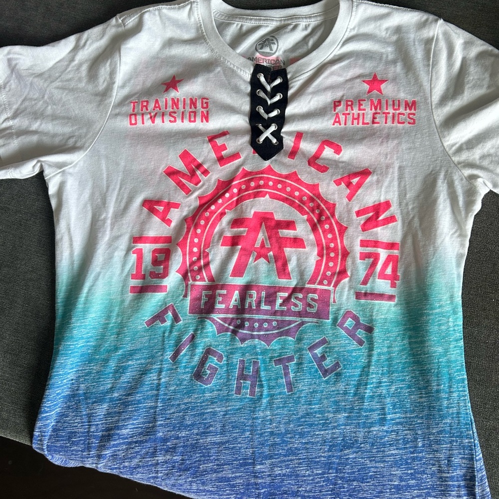 American fight women’s t-shirt